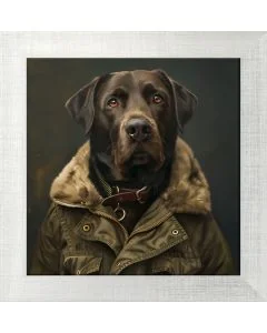 Poster mit Motiv 'General Hund 10'