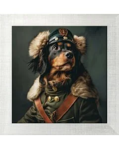 Poster mit Motiv 'General Hund 12'