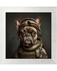 Poster mit Motiv 'General Hund 2'