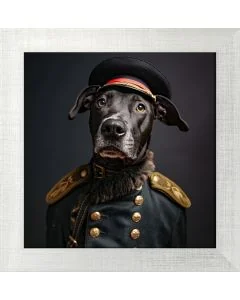 Poster mit Motiv 'General Hund 6'