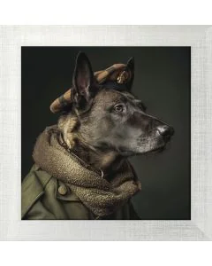 Poster mit Motiv 'General Hund 7'