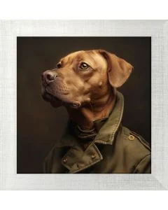 Poster mit Motiv 'General Hund 8'