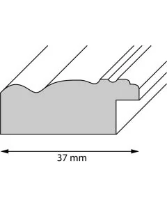 Holzrahmen D34516 Weiss