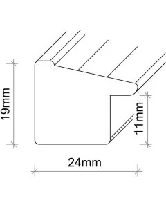 Kunststoffrahmen SL390 Gold