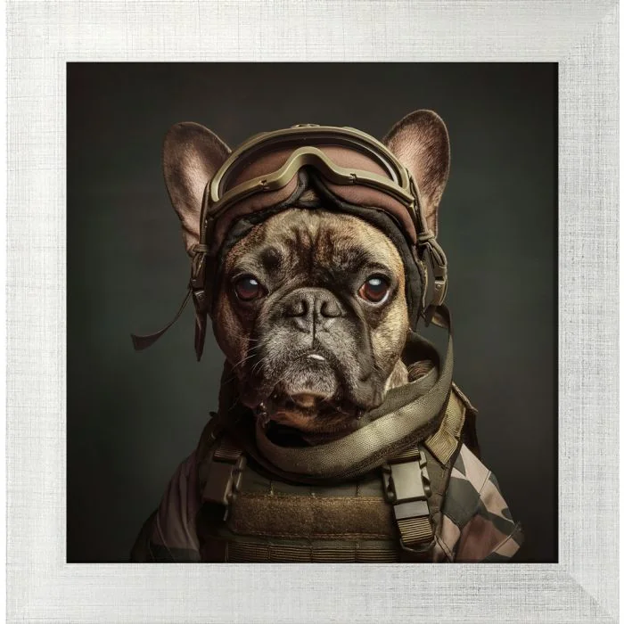 Poster mit Motiv 'General Hund 2'