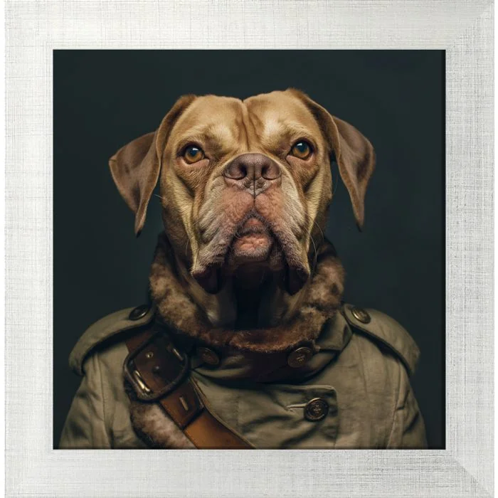 Poster mit Motiv 'General Hund 3'