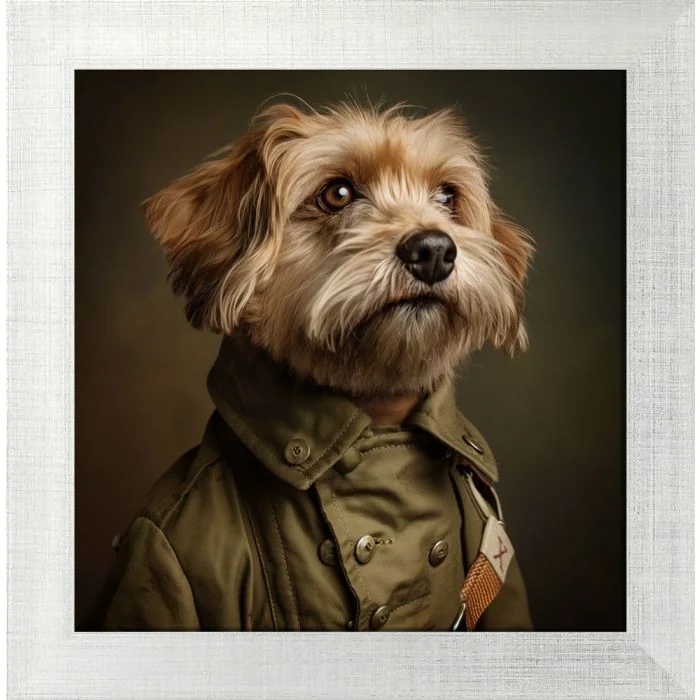 Poster mit Motiv 'General Hund 4'