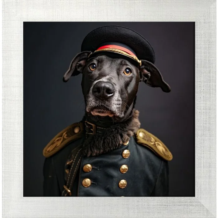 Poster mit Motiv 'General Hund 6'