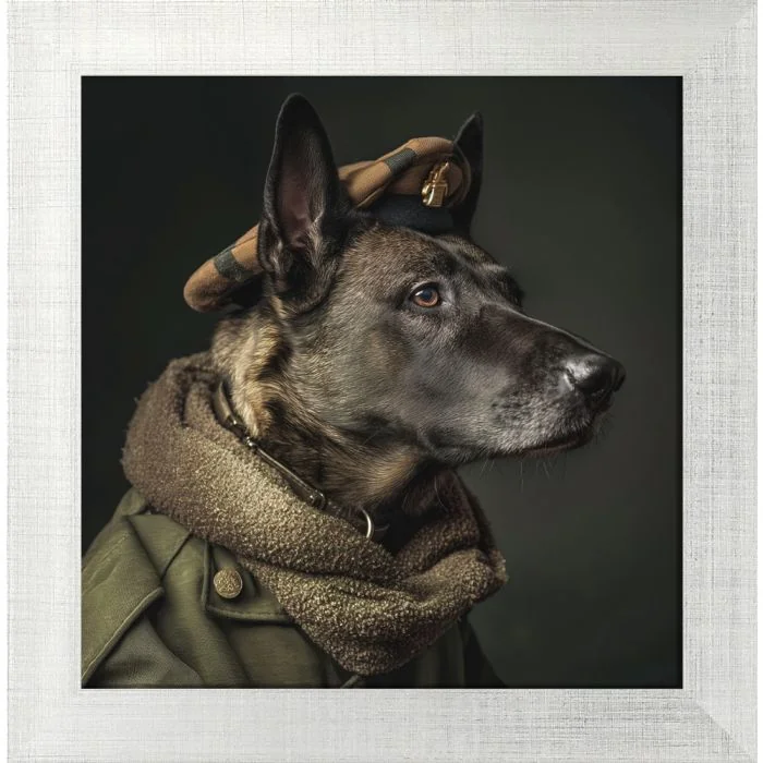 Poster mit Motiv 'General Hund 7'