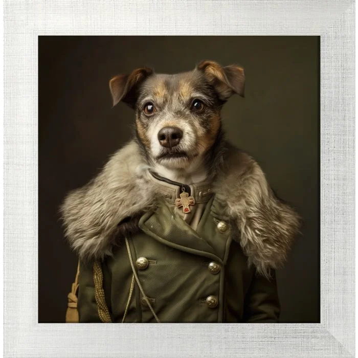 Poster mit Motiv 'General Hund 9'